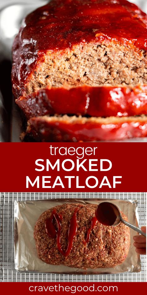 Meatloaf Easy, Grilled Meatloaf, Smoker Grill Recipes, Smoked Meatloaf Recipe, Easy Smoker Recipes, Traeger Cooking, Pellet Smoker Recipes, Easy Bbq Recipes, Traeger Grill Recipes