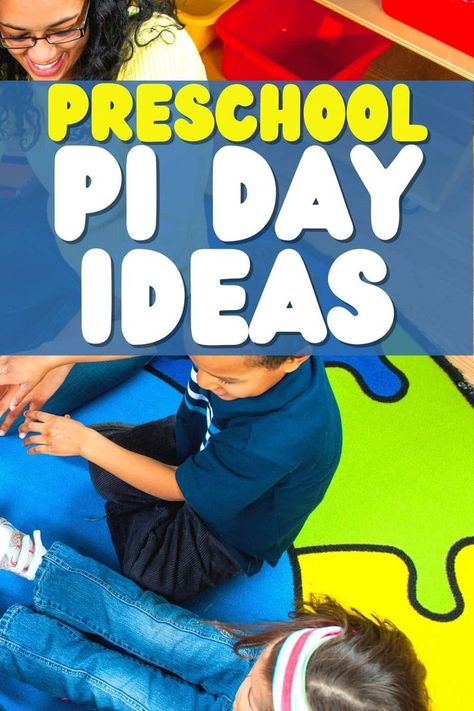 Yes! You can celebrate Pi Day for preschoolers! Here are Pi Day ideas for preschool / Pi Day for kindergarten activities. (Plus a huge list of Pi Day celebration and kids activities for all ages!) #preschoolmath #piday #pidayideas #preschoolideas #marchpreschool #marchactivities #marchholidays #teachingresources #preschoolers #kindergartenideas Pi Day For Kindergarten, Pi Day Activities Kindergarten, Pi Day Activities Preschool, Pi Day Ideas, Pi Day Facts, For Kindergarten Activities, Pi Activities, Pi Day Activities, Preschool Math Activities