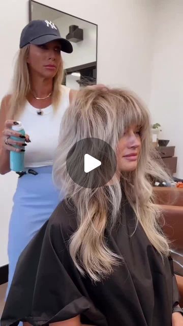 Bridgette Bardot Hair, Blond Shag, Brigitte Bardot Bangs, Brigitte Bardot Hair, Bardot Bangs, Bangs And Layers, Highlighted Bangs, Fringe Bangs, Second Day