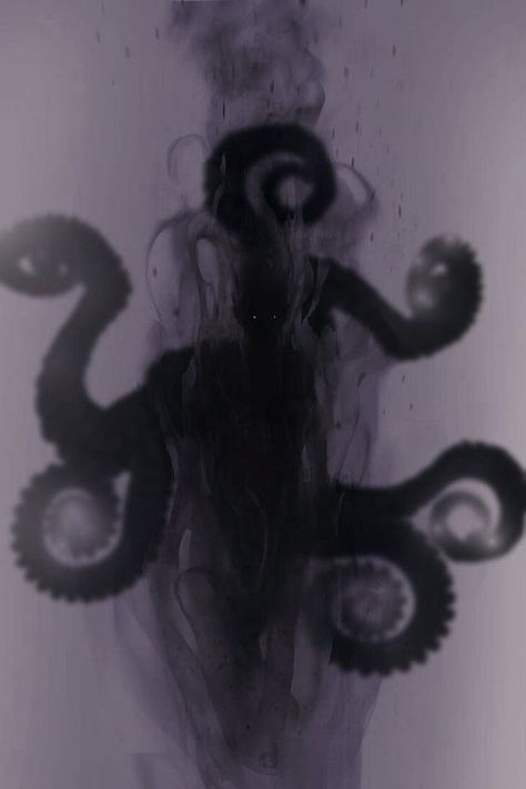 Tentacle Art, Shadow Monster, Monster Concept Art, Dungeons And Dragons Characters, Black Shadow, Urban Fantasy, Monster Art, Old Ones, Drawing Reference Poses