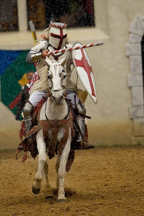 Jousting Tournament, Crusader Knight, Medieval Knights, Knight In Shining Armor, Knight Armor, Medieval Times, Arm Armor, Medieval Armor, Medieval Knight