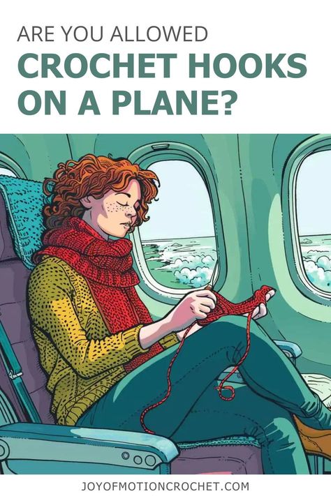 Have you ever found yourself pondering: Are crochet hooks allowed on a plane? You're not alone. While the general consensus leans towards yes, maneuvering the specifics of airline and TSA regulations can sometimes feel impossible. It's essential to arm yourself with the latest guidelines to avoid any unexpected surprises at the security checkpoint. Knowing the ins and outs of what's permitted can transform your travel experience, allowing you to go through the journey with ease. Crochet While Traveling, Security Checkpoint, Crochet Travel, Metal Crochet, Crochet Tools, Crochet Things, Crochet Blog, You're Not Alone, Crochet Baby Clothes