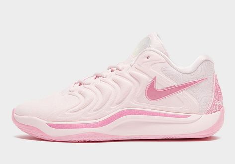 Nike KD 17 "Aunt Pearl" Releasing Holiday 2024 Cheap Volleyball Shoes, Kd Basketball Shoes, Nike Volleyball Shoes, Bb Shoes, Pink Basketball Shoes, Volleyball Sneakers, Best Volleyball Shoes, Volleyball Stuff, Girls Basketball Shoes