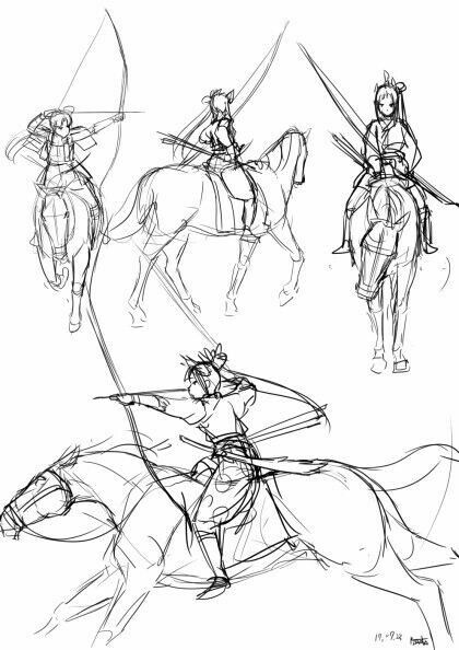 Horse Sketches, Ako Kresliť, Horse Sketch, Desen Anime, Animal References, Horse Drawings, Gambar Figur, Poses Reference, Arte Sketchbook