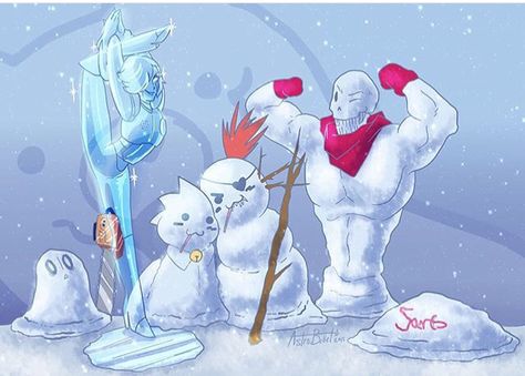 Snow art Undertale Memes, Snow Art, Undertale Funny, Toby Fox, Undertale Cute, Undertale Drawings, Undertale Art, Undertale Fanart, Undertale Comic