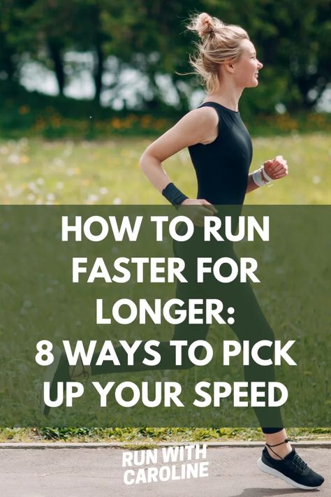 How to run faster for longer: 8 ways to pick up your speed 1 Running Speed Training, How To Run Faster And Longer Tips, Speed Running Workouts, How To Run Faster And Longer, Get Faster At Running, How To Sprint Faster, Running Endurance, Marathon Plan, Track Workouts