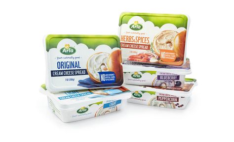 Cream Cheese Spread | 2016-03-18 | Refrigerated Frozen Food Cheese Branding, Free Food Coupons, Ice Cream Ads, Cheese Product, Cheese Design, Cheese Brands, Cheese Packaging, Cream Cheese Spread, Milk Brands