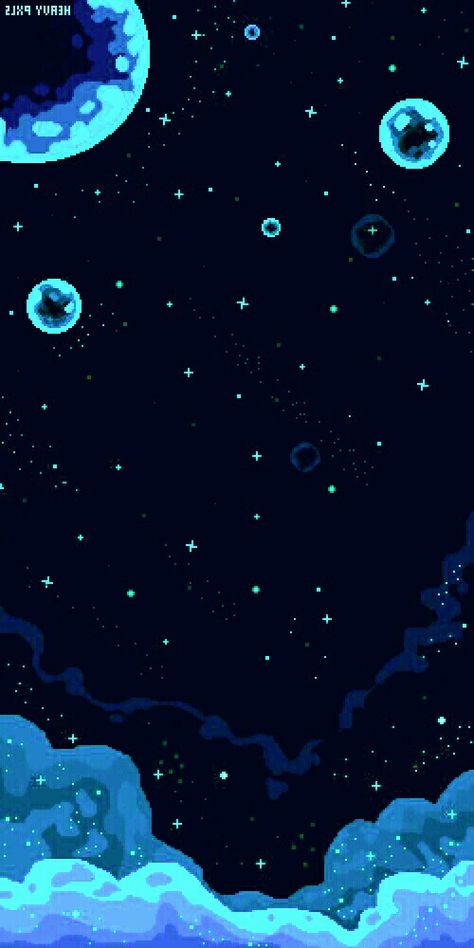 Wallpaper Backgrounds Pixel, Space Wallpaper Pixel, Blue Pixel Art Wallpaper, Blue Gaming Wallpaper, Pixel Art Phone Wallpaper, Galaxy Pixel Art, Iphone Lock Screen Wallpaper, Uicideboy Wallpaper, Iphone Lock Screen