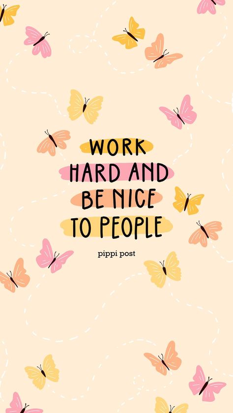 Back To School Wallpaper, Work Hard And Be Nice, Hello School, Pastel Quotes, Be Nice To People, Back To School Quotes, Book Merch, Goodbye Summer, Bookish Merch