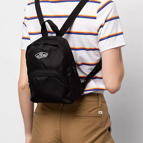 Got This Mini Backpack | Vans CA Store Gift Wishlist, Kanken Mini, Cute Mini Backpacks, Backpack Outfit, Mini Backpack Purse, Mini Backpacks, Saved Pins, Atlanta Hawks, Cute Backpacks