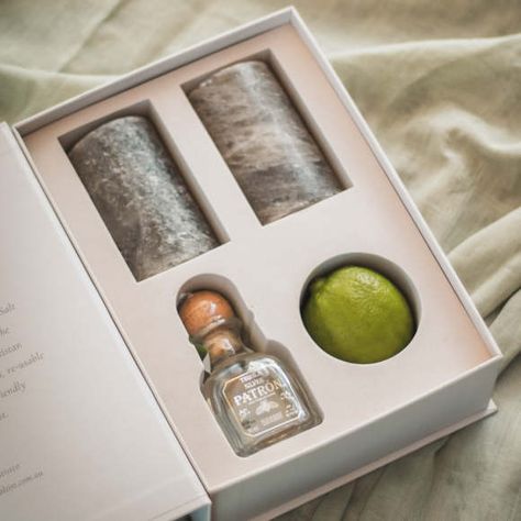 Window Writing, Patron Tequila, Lime Salt, Tequila Bottles, Tequila Shots, Mini Bottle, New Business Ideas, Brand Color Palette, Box Packaging Design