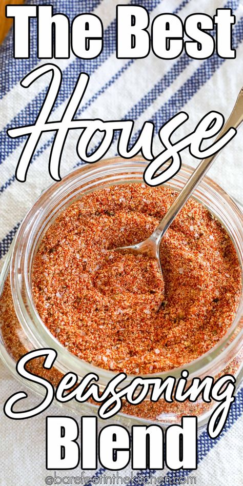 All Purpose Seasoning Blend Salad Seasoning Blend, Prairie Dust Seasoning, Dry Salsa Mix Recipe, Season Blends, House Seasoning Recipe, House Seasoning, Chicken Lickin, Crispy Oven Baked Chicken, Homemade Dry Mixes