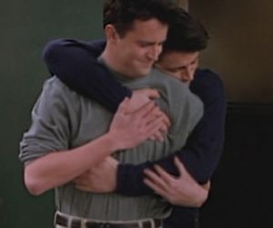 friends, chandler bing, and joey tribbiani image College Friendship, Quotes About Moving On From Friends, Friends Joey, Friend Tumblr, Chandler Friends, Joey Chandler, Joey Friends, Joey Tribbiani, Friends Moments