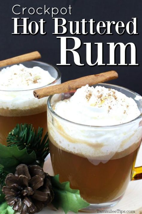 Hot Buttered Rum Recipe, Toddy Recipe, Hot Toddies Recipe, Rum Cocktail Recipes, Buttered Rum, Hot Cocktails, Rum Recipes, Hot Buttered Rum, Winter Cocktails