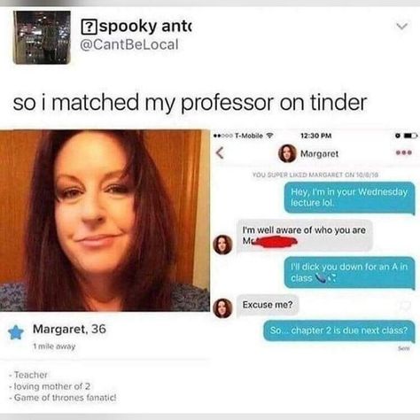 'Funny Tinder Screenshots': 40 Times Tinder Matches Were Actually Funny Tinder Humor, Pewdiepie, Funny Text Messages, Edgy Memes, Super Funny, Best Memes, Text Messages, Dankest Memes, Funny Texts