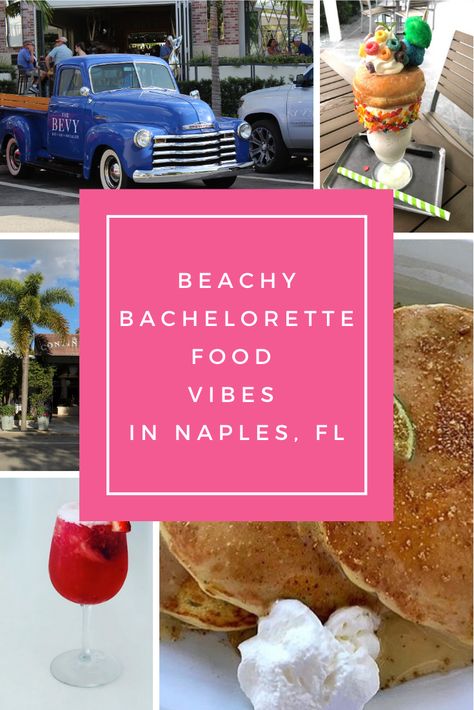 Got Your Bash | Party Planning Services Naples Florida Bachelorette Party, Naples Bachelorette Party, Lime Pancakes, Cereal Milkshake, Beachy Bachelorette, Bachelorette Food, Crab Cake Benedict, Beach Snacks, Food Vibes