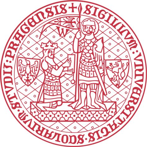 1348 Seal of the Charles University in Prague. International Relations, 14th Century, Wikimedia Commons, Prague, Art Boards, University