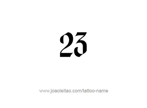 Page with 28 different design / font styles for the number Twenty Three-23 tattoo. Make number Twenty Three-23 tattoo design. 23 Tattoo Number, 23 Tattoo Number Ideas, Number Design Fonts, Eight Tattoo, Old Script Font, Edwardian Script Font, Hand Script Font, 23 Tattoo, Script Fonts Alphabet