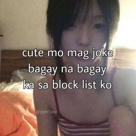 Funny Hugot, Kanal Humor, Funny Text Pictures, Pick Up Line Jokes, Tagalog Quotes Hugot Funny, Funny Quotes Tumblr, Cute Text Quotes, Response Memes, Funny Words To Say