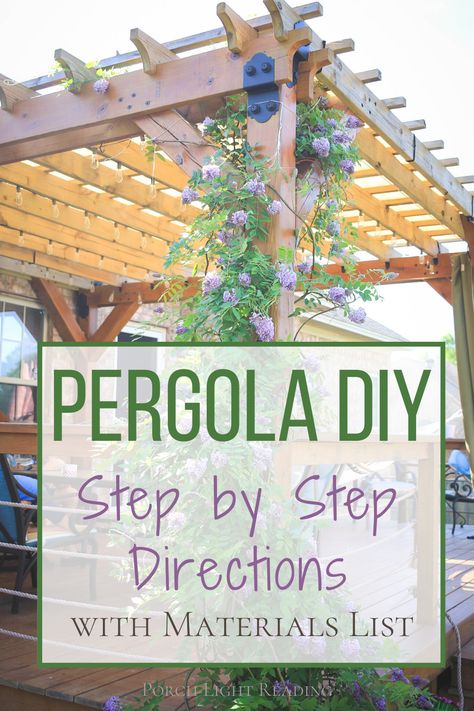 Diy Pergola Over Deck, Pergola Pallet Ideas, Backyard Trellis Ideas Pergolas, Arbor Patio Ideas, Decks And Pergolas Ideas, Pergola Ideas Diy Budget, How To Build A Small Pergola, Small Deck Pergola Ideas, Rectangle Pergola Ideas