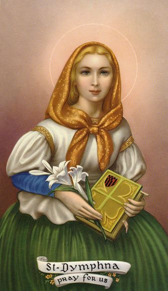 Saint Dymphna Saint Dymphna, Catholic Confirmation, St Dymphna, Prayer For Love, World Religions, Catholic Prayers, Pray For Us, Military Men, Patron Saints