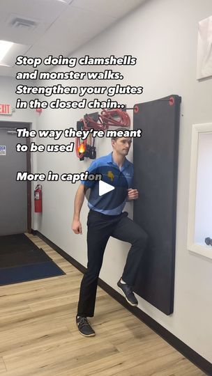 2.1K views · 1.2K reactions | The glute medius is a very important muscle of the hip that helps to  stabilize the pelvis and produce force when pushing off side to side (like in the video).

This exercise is actually working the leg that is planted on the ground as it has to stabilize and level the hips while also pushing into the wall.

This one is especially useful because it’s only as difficult as you make it. 

If you’re a beginner, push gently into the wall just to feel the contraction..

If you’re more advanced, this can be used as an ISO push exercise where you’re pushing into the wall with MAX effort.

You’ll get a lot better return from an exercise Iike this compared to more open-chain and banded work.

What do you think about this one? 👇

——
#glutes #gluteworkout #glutemedius #c Thighs Workout, Glute Medius, Side To Side, Thigh Exercises, An Exercise, 1k Views, Glutes Workout, On The Ground, Leg Workout