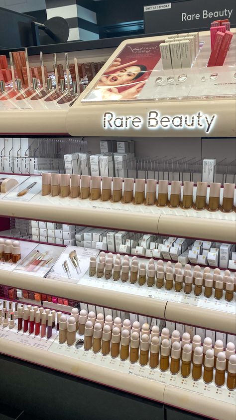 Aesthetic Rare Beauty, Sephora Aesthetic, Rare Beauty Products, Sephora Shopping, Selena Gomez Makeup, Makeup You Need, Tinted Lip Oil, Sephora Skin Care, Makeup Is Life