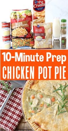 Homemade Pot Pie, Pot Pie Recipe Easy, Turkey Pot Pie Recipe, Pie Recipe Easy, Easy Chicken Pot Pie Recipe, Chicken Pie Recipe, Dessert Pie Recipes, Chicken Pot Pie Recipe, Pot Pie Recipe