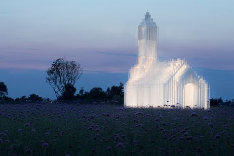 Gallery of Sino-french Science Park Church / Shanghai Dachuan Architects - 2 Science Park, Southern Art, Modern Church, Church Pictures, Sacred Architecture, Living Modern, Church Design, Chengdu, Landscape Architecture