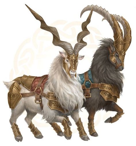 Norse Mythical Creatures, Norse Dragon Art, Norse Mythology Animals, Viking Creatures, Norse Monsters, Thors Goats, Norse Creatures, Viking Animals, Viking Character Design