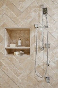 Neutral Tile Shower Design Ideas, storage Design Interior Baie, Makeover Kamar Mandi, Master Shower, Bath Tiles, Shower Niche, Decor Baie, Bathroom Tile Designs, Bathroom Shower Tile, Shower Tile Designs