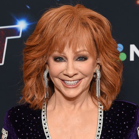 Reba McEntire Shuts Down 'Voice' Exit Rumors: 'This Is Not True' Reba Hairstyles, Striped Halter Top, Singing Competitions, Reba Mcentire, Before The Wedding, New Photo Download, Country Music Artists, Wedding Prep, Photo Download