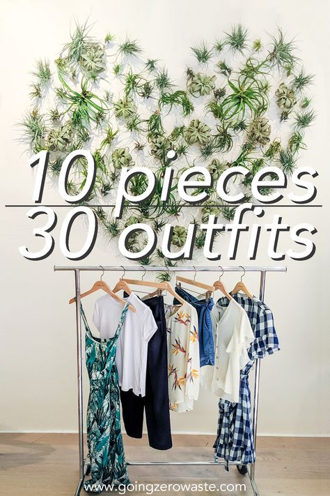 10 Pieces, 30 Outfits - Going Zero Waste Ethical Clothing Brands, 30 Outfits, Simplicity Dress, Classy Prom Dresses, Out To Lunch, Ethical Fashion Brands, Capsule Outfits, Ethical Clothing, Different Outfits