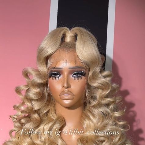 Atl Wigs ✂️ on Instagram: "I dream about my wigs and bring them to life 😍😍😮‍💨😮‍💨 30” toned blonde 4 1/2 bundles 13*6 frontal on a 22” circumference This restock gone be crazy 🥴🥰✨✨" Toned Blonde Wig, Blonde Wig Hairstyles, Frontal Styles, Lace Fronts, Dresses Black Women, Pony Tails, Blonde Wigs, Dream About Me, Be Crazy