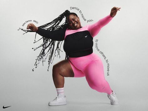 Studio Nari Nike Dance, Nike Campaign, Typographie Inspiration, Nike Ad, Nike Art, Campaign Photography, Branding Agency, Dance Studio, Human Experience