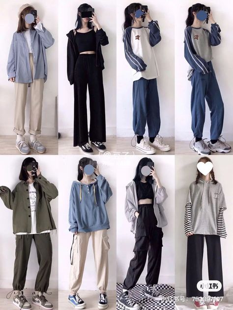 Asian Retro, Mode Kawaii, Korean Casual Outfits, Fashion Leggings, غرفة ملابس, Mode Kpop, Tomboy Style Outfits, Korean Girl Fashion, Korean Fashion Trends