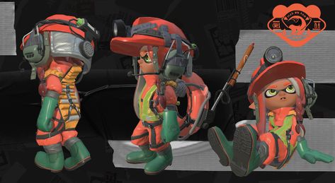 Splatoon 3 Splatoon 3 Salmon Run, Splatoon Salmon Run, Salmon Eggs, Bride And Groom Outfits, Splatoon 2 Art, Waves Photos, Scene Drawing, Salmon Run, Splatoon Art