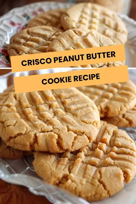 Crisco Peanut Butter Cookie Recipe – Hungarian Chef Crisco Peanut Butter Cookie Recipe, Crisco Peanut Butter Cookies, Crisco Cookies, Small Batch Cookie Recipe, Chess Pie Recipe, Homemade Peanut Butter Cookies, Crisco Recipes, Cookie Recipes From Scratch, Butter Cookie Recipe