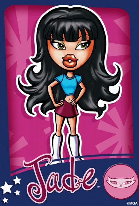 Bratz Jade, Bratz Characters, Bratz Doll Outfits, Brat Doll, Y2k Posters, Bratz Girls, Funny Phone Wallpaper, Photo Wall Collage, Bratz Doll