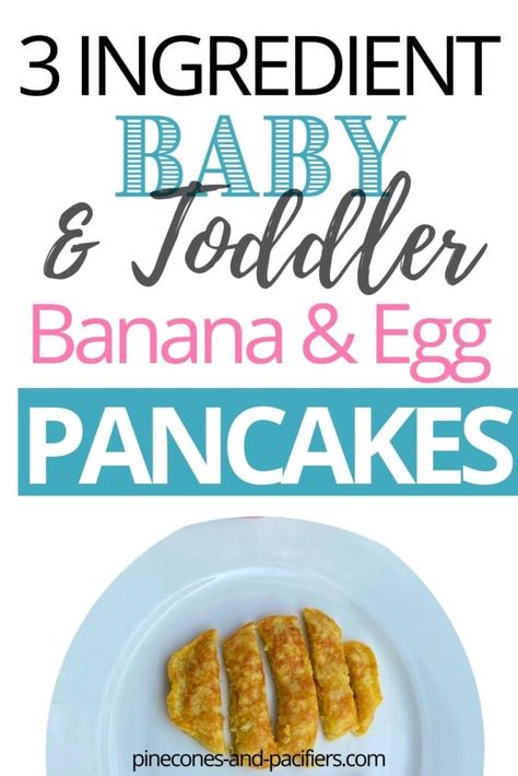 Pancakes For Babies, Banana Pancakes For Baby, Banana Egg Pancakes, Easy Banana Pancakes, Weaning Foods, Baby Led Feeding, Baby Pancakes, Easy Baby Food Recipes, Healthy Pancake Recipes