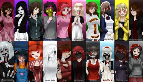 Lazari Creepypasta, Creepypasta Slenderman, Creepypasta Girls, Creepypasta Proxy, Creepy Pasta Family, Creepypasta Oc, Creepypasta Cute, Slender Man, Creepy Christmas