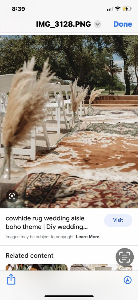 Boho Rugs Down Wedding Aisle, Cowhide Rug Aisle Wedding, Rug Walkway Wedding, Rug Isle Runners Wedding, Cowhide Wedding Aisle, Rugs Wedding Aisle, Rug Aisle Wedding, Rug Wedding Aisle, Wedding Isle Runner