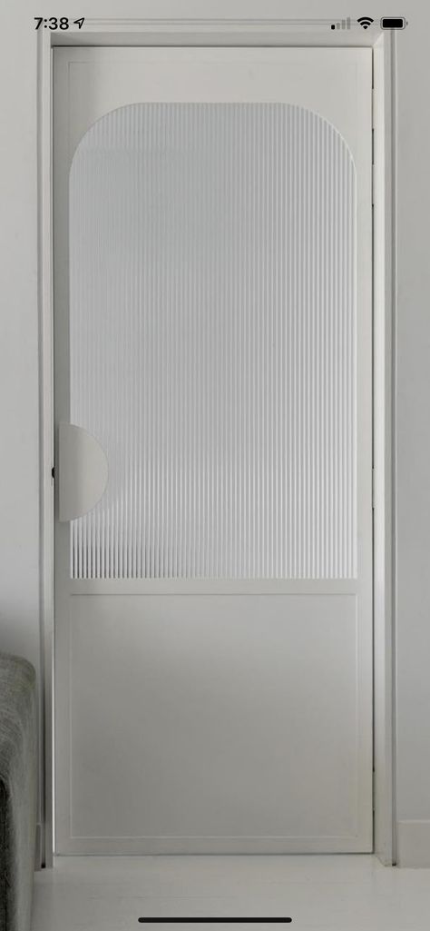 Rippled Glass Door, Muji Door, External Glass Doors, Northcote House, Glass Louvers, Internal Glass Doors, Reeded Glass, Toilet Door, 아파트 인테리어