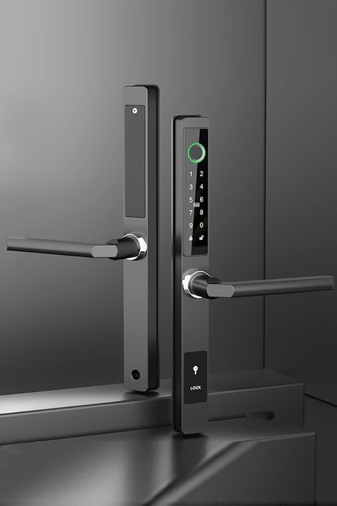 1. Unlocking method: fingerprint, password, credit card, mechanical key, APP. 2. Virtual password: enter the password at any position in the front and rear positions, and enter the correct password in the middle position to unlock the lock, preventing the password from being peeped. 3. USB interface: when the battery power is low, it can be connected to an external USB power supply. Entryway Solutions, Iot Security, Doors For Home, Minimalist Bedrooms, Automatic Doors, Keyless Door Lock, Automatic Sliding Doors, Entry Door Locks, Digital Door Lock