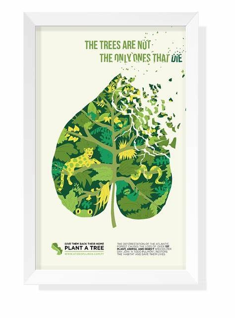 Deforestation Eco Poster Design, Advocacy Poster Ideas, Poster About Nature, Deforestation Poster, Nature Poster Design, Advocacy Poster, Environmental Posters, Ecology Design, Nature Poster