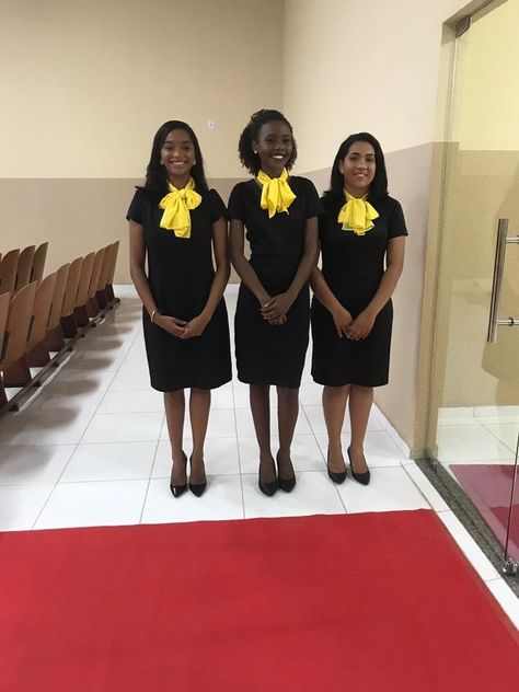 Ushering Uniform Ideas, Choir Uniforms Youth, Ushers Uniform Ideas, Ushers Outfits For Ladies, Choir Outfits Ideas Church, Church Choir Outfits, African Choir Uniform Ideas Church, Choir Uniforms Style, Choir Uniform Ideas Church