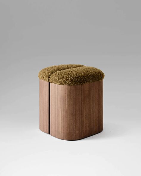 Aire Stool | Estudio Persona – ROSE CROSBY – Rose Crosby Organization By Room, Ottoman Leather, Outdoor Stool, Neutral Furniture, Upholstered Stool, Low Stool, Stool Design, Wood Stool, Stool Chair