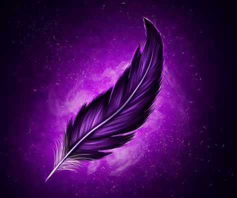 Magic items on Behance Magic Guitar Concept Art, Purple Phoenix Art, Purple Magic Art, Magical Artifacts, Castlevania Lord Of Shadow, Magic Purple, Purple Wings, Magic Wings, Feather Background