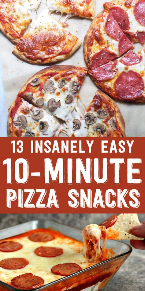 Snacks Diy Easy, Easy Pizza Ideas, Easy Midnight Snacks, Homemade Cheddar Cheese, Late Night Snacks Easy, Broccoli Cheese Bites, Snacks Homemade, Pizza Dip Recipes, Snacks Diy