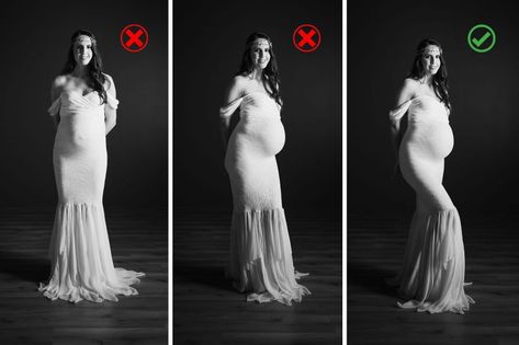 Diy Maternity Photos Poses, Maternity Posing Tips, Maternity Photo Shoot Casual Outfits, How To Pose For Maternity Pictures Tips, Maternity Photo Tips, How To Take Your Own Maternity Photos, Tips For Maternity Photo Shoot, Self Pregnancy Photos Ideas, Diy Maturity Photoshoot